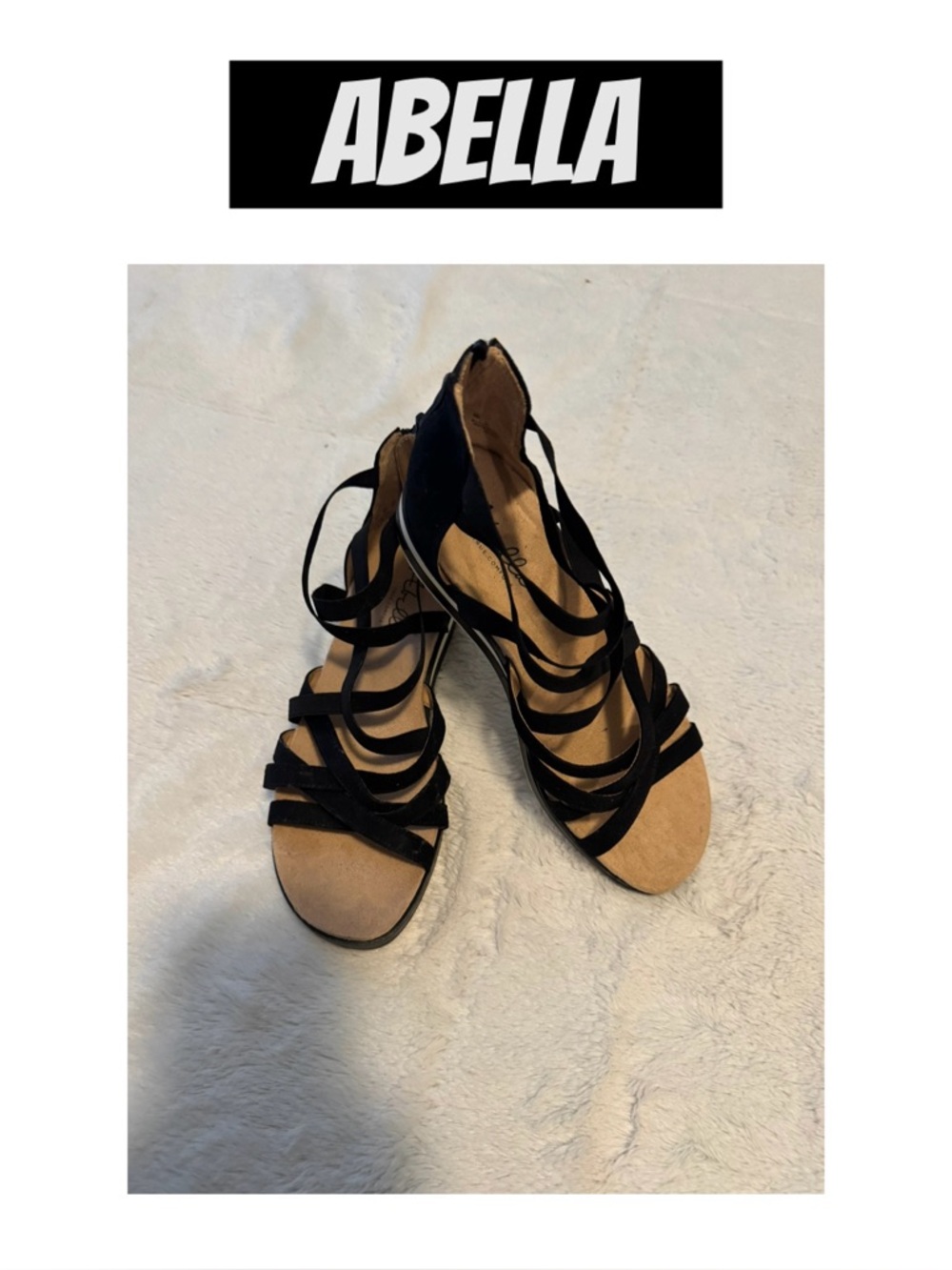 NWOB ABELLA Gladiator Sandals 8